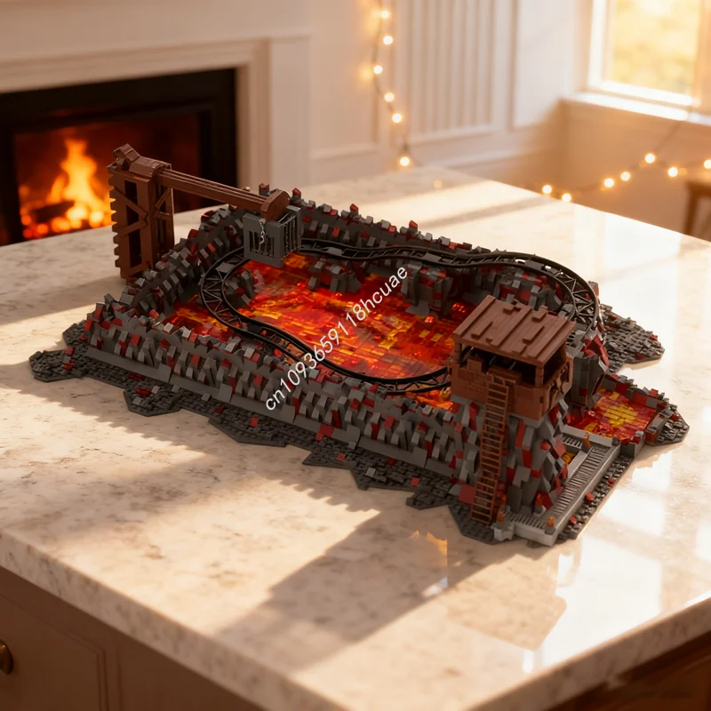 

5073 шт. MOC Temple Doom Модель Строительные блоки Строительство Сборка игрушек DIY Творческая идея Кирпич Рождественские подарки Дети День рождения