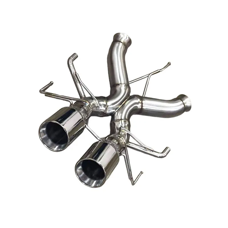 OEM Axle Catback Exhaust for  P1 3.8L Hybrid 2013 High Performance Stainless Steel 304 Racing Catback Exhaust System