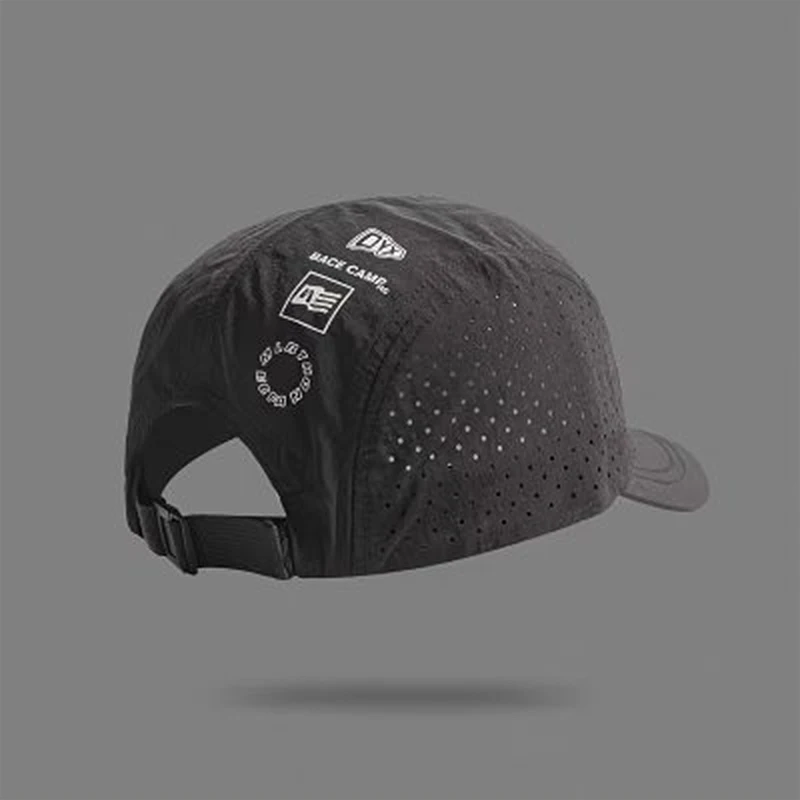 Boné de Beisebol de Malha Respirável Estampado (1 Peça), Boné Esportivo Totalmente em Malha Respirável, Chapéu Leve Ajustável, Ideal para Uso Diário e Lazer ao Ar Livre