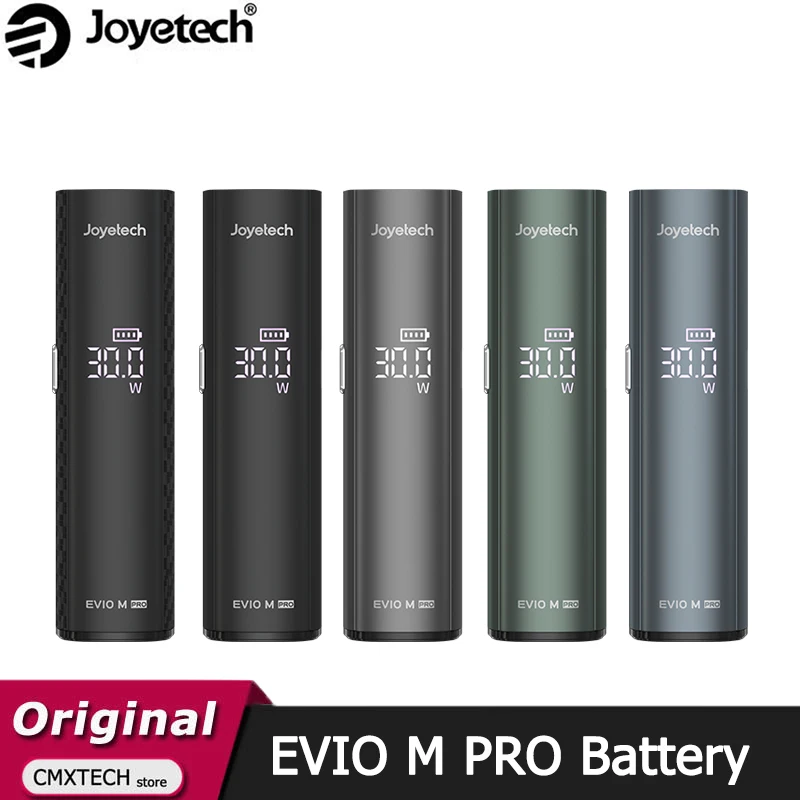بطارية Joyetech EVIO M Pro الأصلية ، سجائر Vape 6-30W ، دعم الإخراج ، خرطوشة جراب قبضة EVIO M Pro & EVIO #1