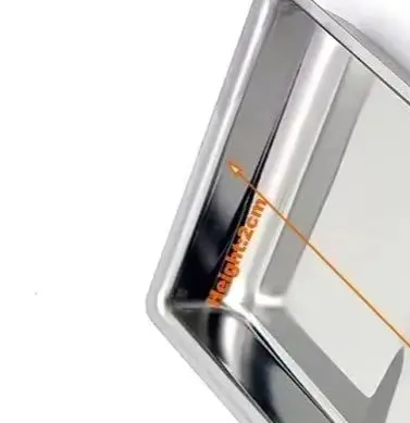 

Dental Stainless Steel Medical Tray Rectangular Disinfection Plate Metal Placement Box Dentistry Lab Instrument Tray