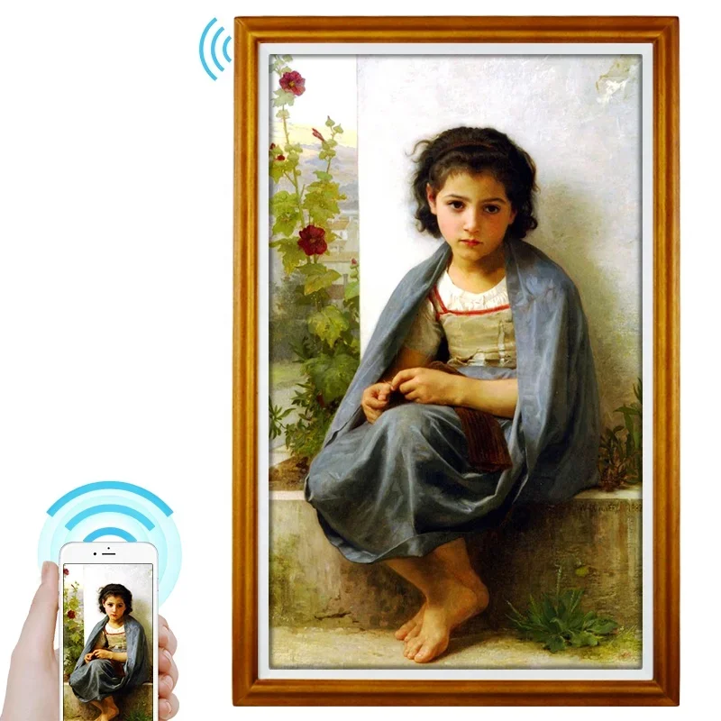 

Лучший подарок 49-дюймовая цифровая фоторамка с записью голоса Цифровая фоторамка Цифровая фоторамка с Wi-Fi