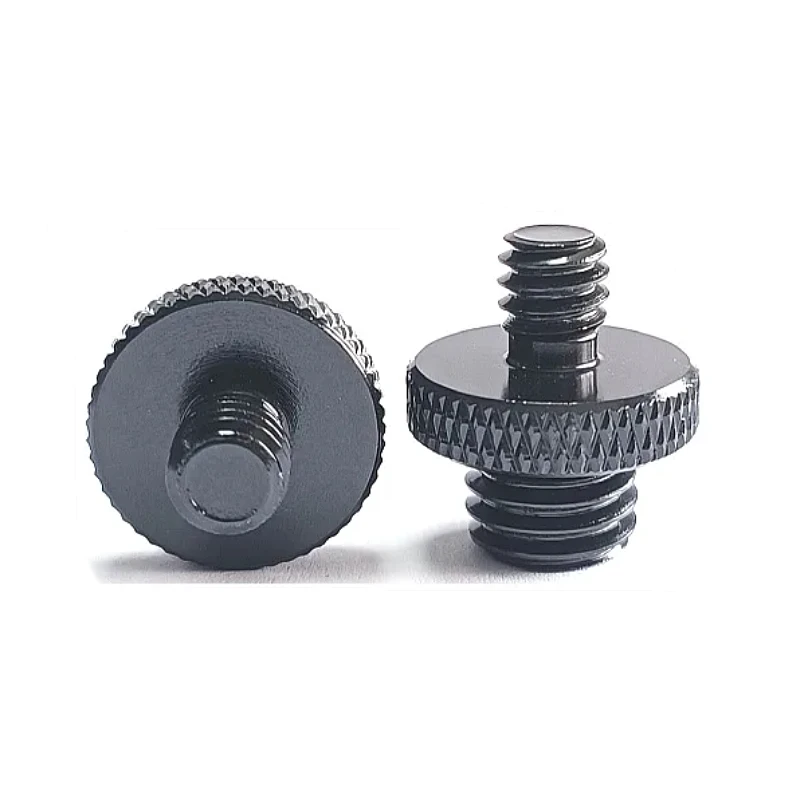 4pcs Aluminum Alloy 1/4 3/8 to 1/4 3/8 M4 M5 M6 M8 M10 Multi-Specification Male to Male Photography Accessories Adapter Screws