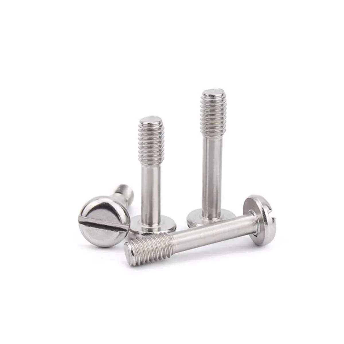 304 Stainless Steel Pan Head Slotted Screw Gb837 Hand Tightened Non Loosening Bolt M2.5M3M4M5M6M8