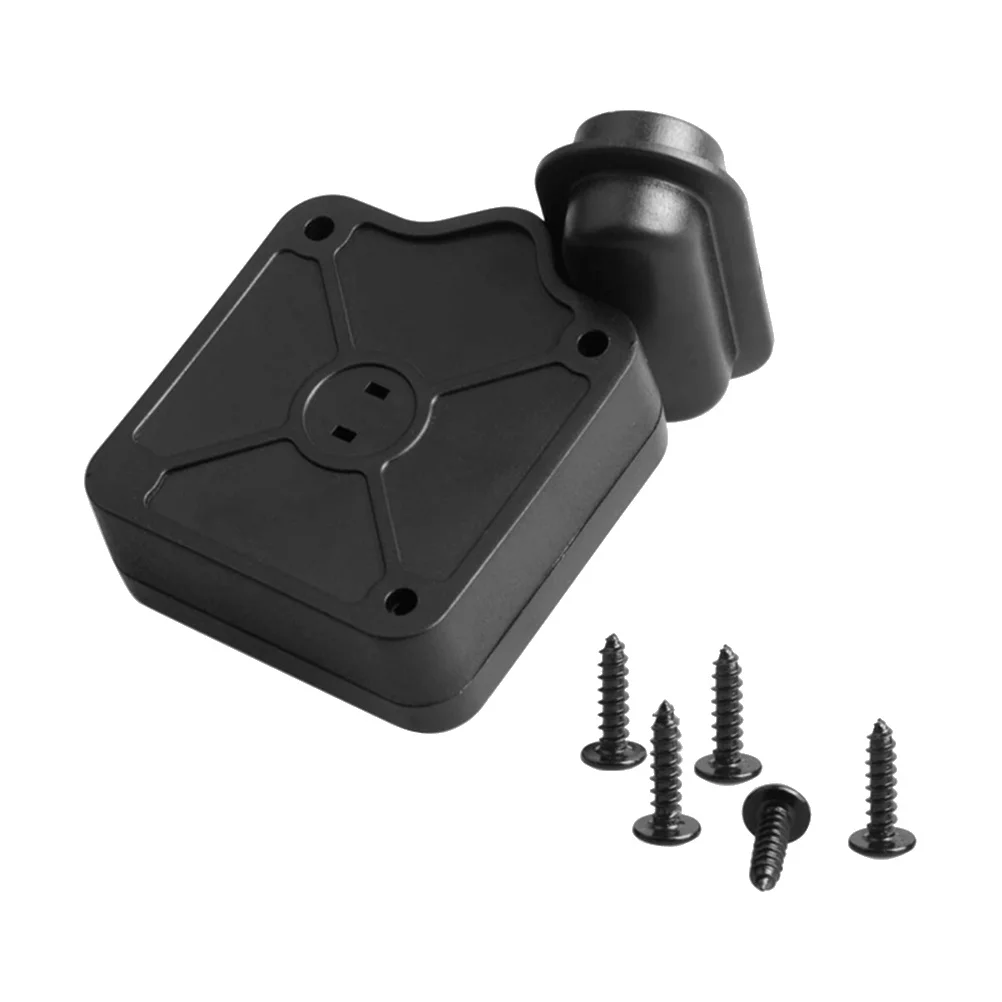 

Black Retractable Tether For Tour Pack Lid Motorcycle Street Riding Durable Plastic Auto-Coiling Cord Stability Tool Motorcycle