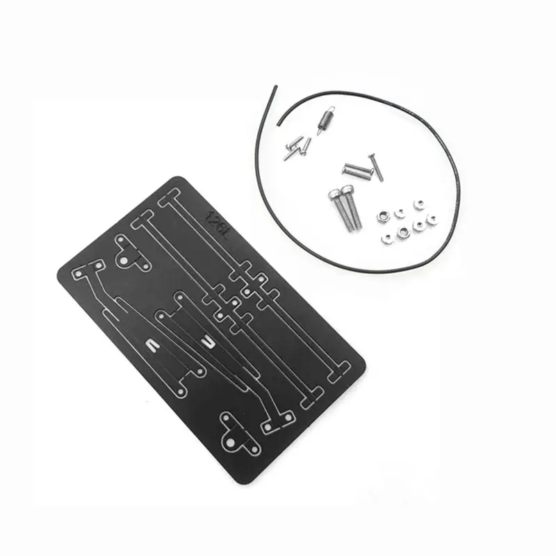 A19Q-2X Metal Windshield Wiper For 1/10 RC Crawler Car AXIAL SCX10 JEEP Cherokee TRAXXAS TRX4 Defender Bronco G500 Parts