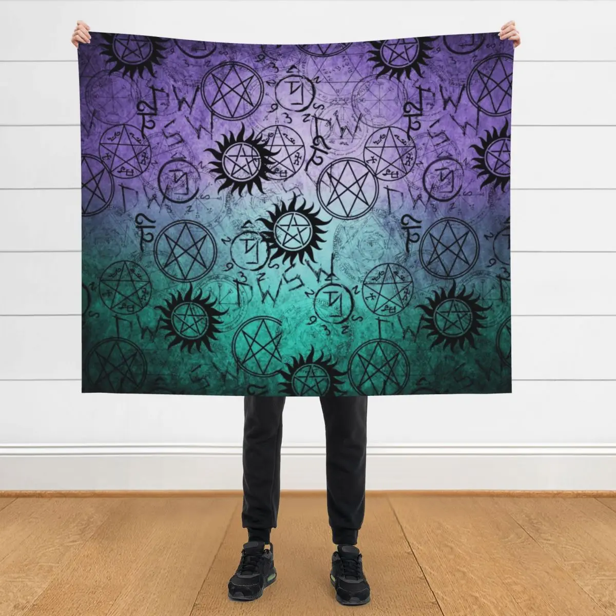 

Spn Ombre Throw Blanket Moving for sofa Bed linens Blankets