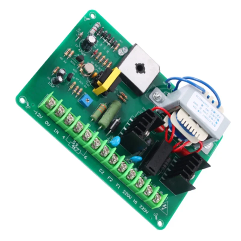 SQPP-SCR-08 لوحة تحكم سرعة محرك التيار المستمر 220 فولت 500 واط منظم السرعة لآلة صنع الأكياس