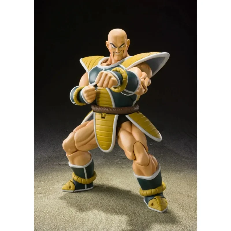 In Stock Bandai Original Shf Dragon Ball Z CJ Nappa SON GOKU Anime Action Figure PVC Assembly Collectible Model Toy Holiday Gift