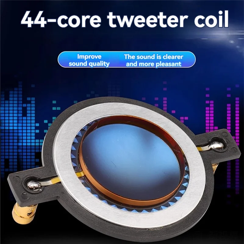 A93P Hochwertige Hochtöner Schwingspule Blauer Film Flachdraht Hochtönerbaugruppe Hochwertige 44-Core-Hochtönerkomponenten
