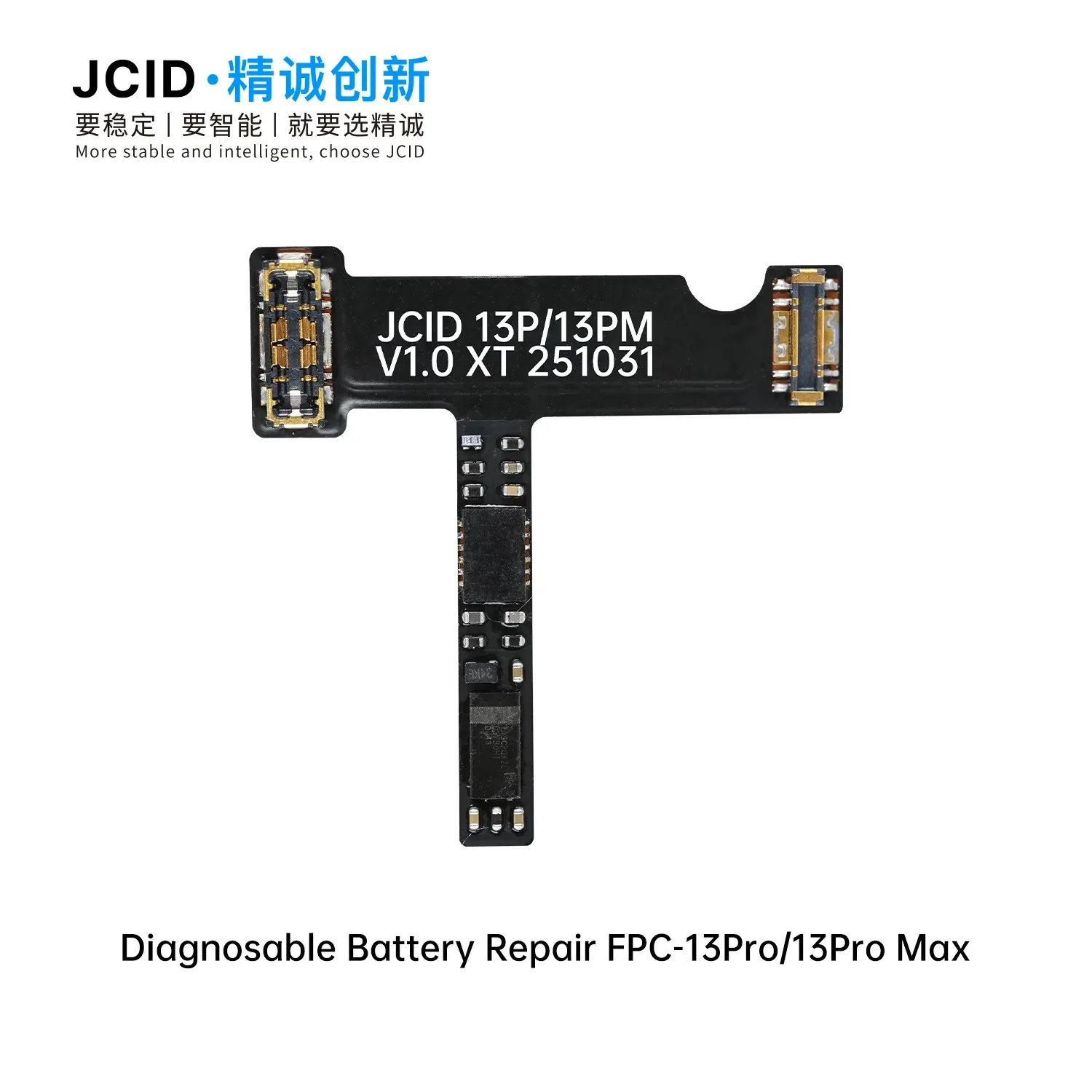 JCID JC Diagnosefähiges Batterie-Reparatur-FPC-Flexkabel für iP 12-15 Pro Max Serien-Batterien, die keine Diagnose-Tools ausführen können, Set – Detail 5
