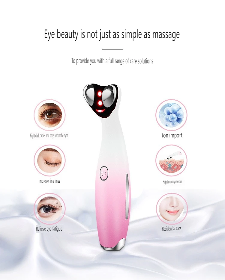 Electric Eyes Beauty Device, Ultrasound, High-frequency Vibration, Lifting, Radio Frequency, Phototherapy Care USB MY-011