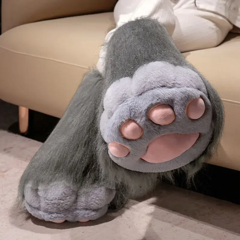 1 paar Vogel Vleugels Harige Pluche Dier Klauwen Wearable Cosplay Props Fursuit Kostuum Beest Kigurumi Dier Kostuum Accessoires
