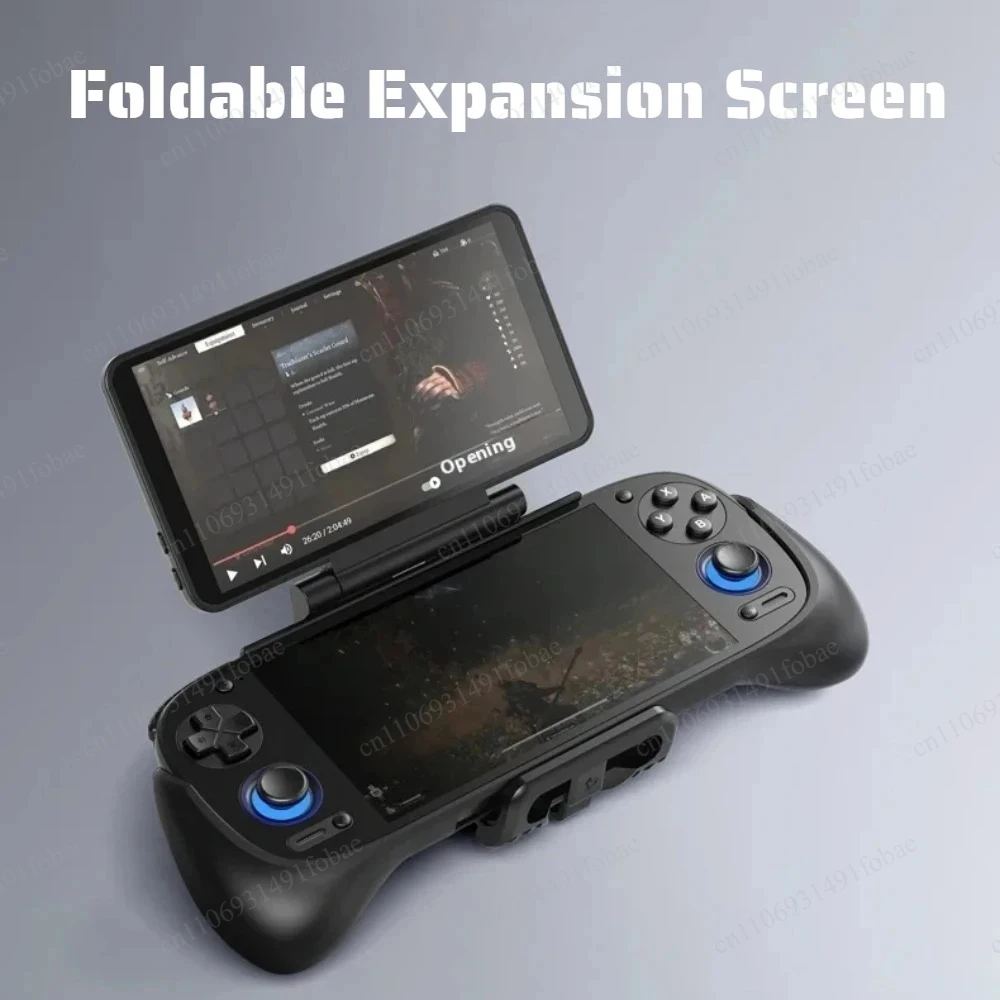 Retroid Expansion Touch Screen Dual Screen 5.5inch Amoled with Multi-angle Closure Back Clip Typec Plug - view 3
