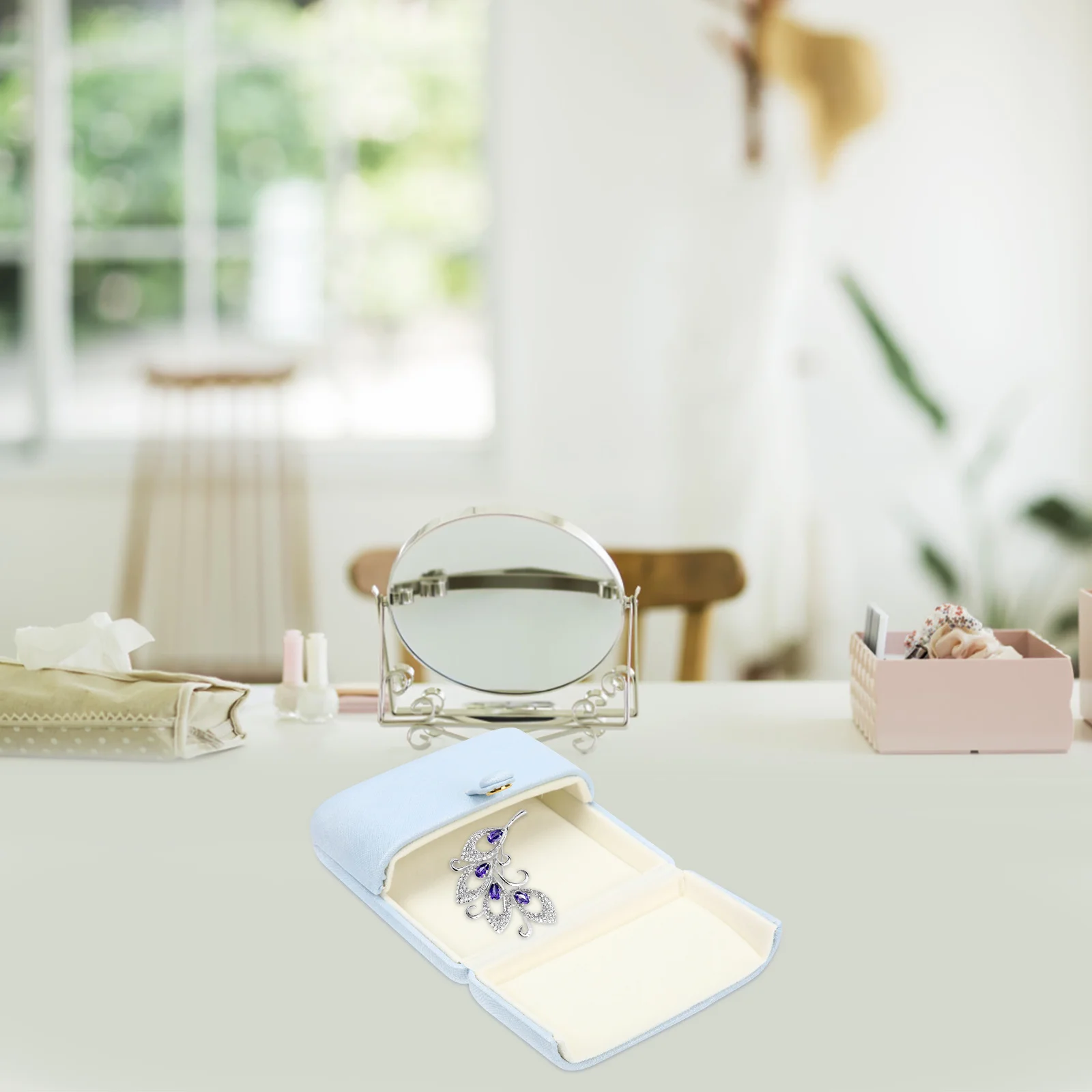 

Brooch Badge Storage Box Small Jewelry Gift Box For Pin Display Case Enamel Lapel Pin Holder Decorative Gift Boxes