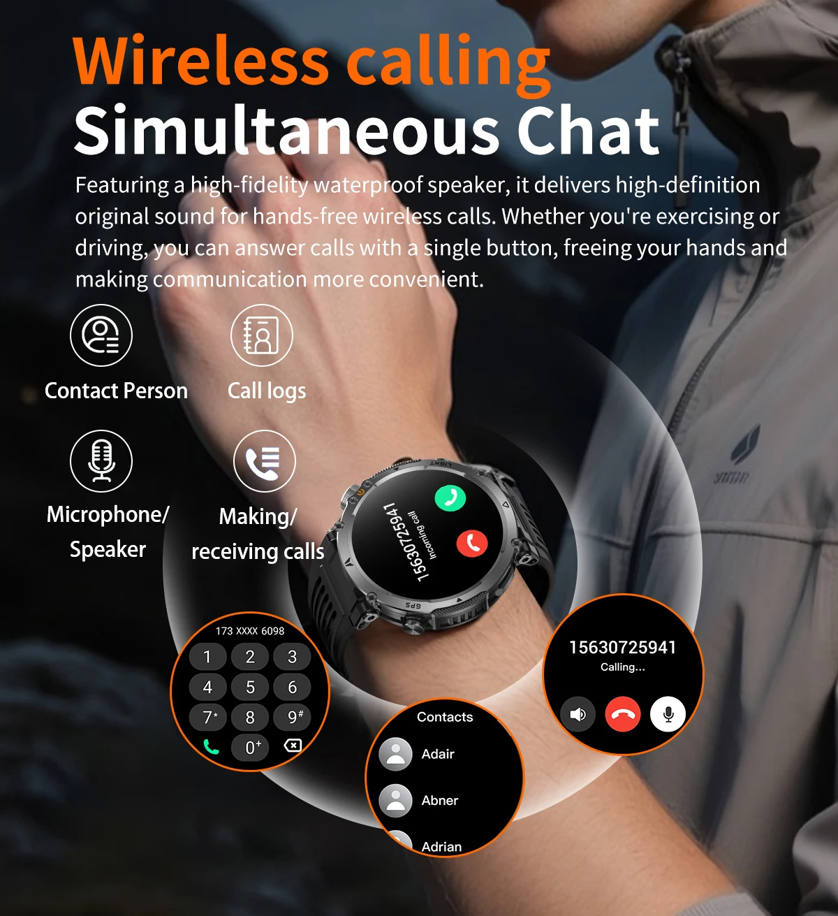 2026New Military T-Rex3 Ultra GPS SmartWatch Built in GPS Compass Altimeter Barometer 5ATM Waterproof 650mAh Sports Bracelet Men