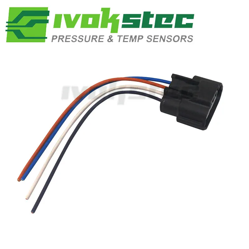 4 Pin Pump Plug Alternator Repair Auto Connector Pressure Sensor Temperature Sensor Plug For Renault Nissan 5wk96841 6098-0144