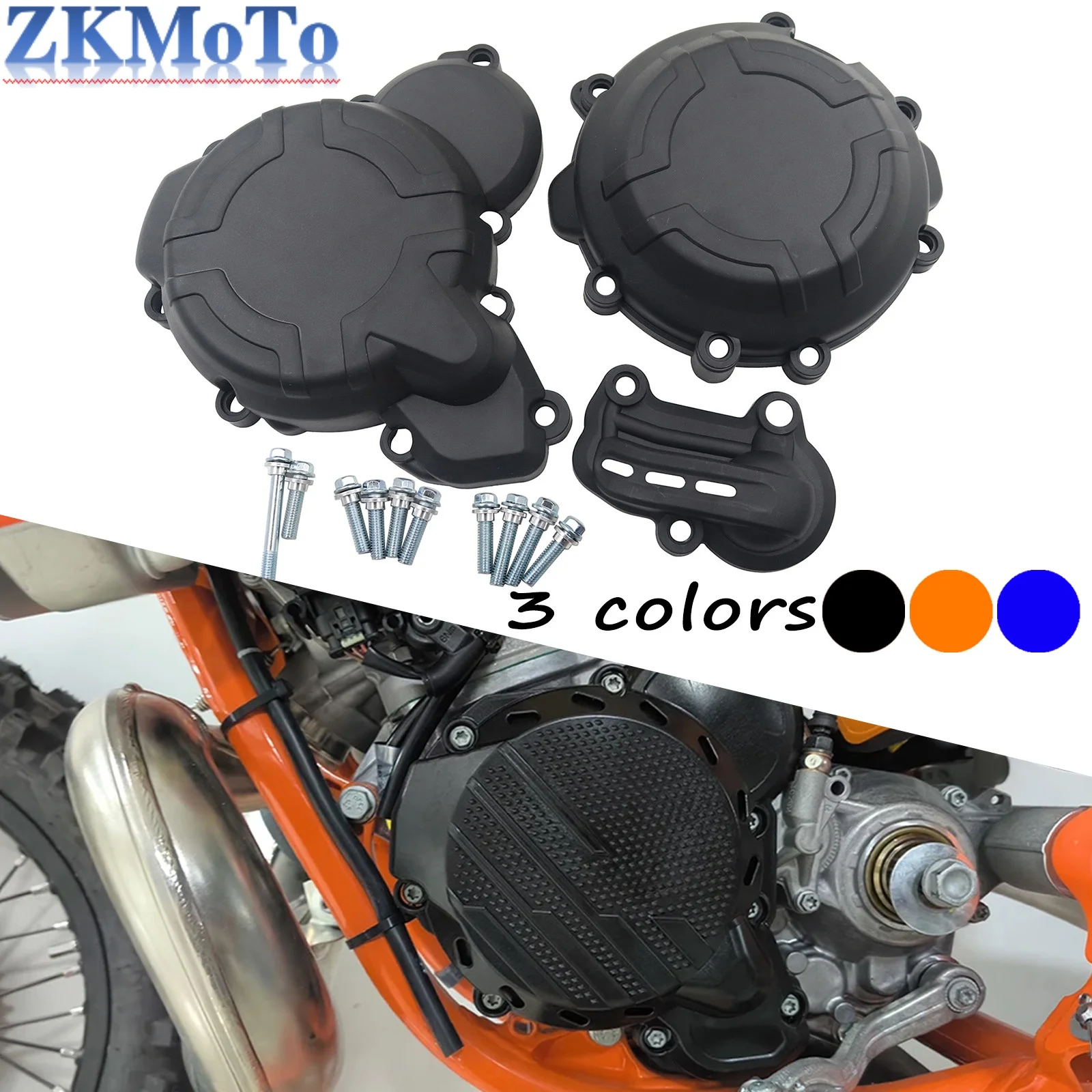 

Защита сцепления двигателя мотоцикла, крышка водяного насоса, защита зажигания для KTM SX250 SX300 XC300 XC SX EXC XCW TPI 250 300 2019-2022