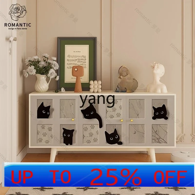 

LH home entrance cabinet living room kitchen solid wood storage dining side cabinet bedroom bedside cabinet