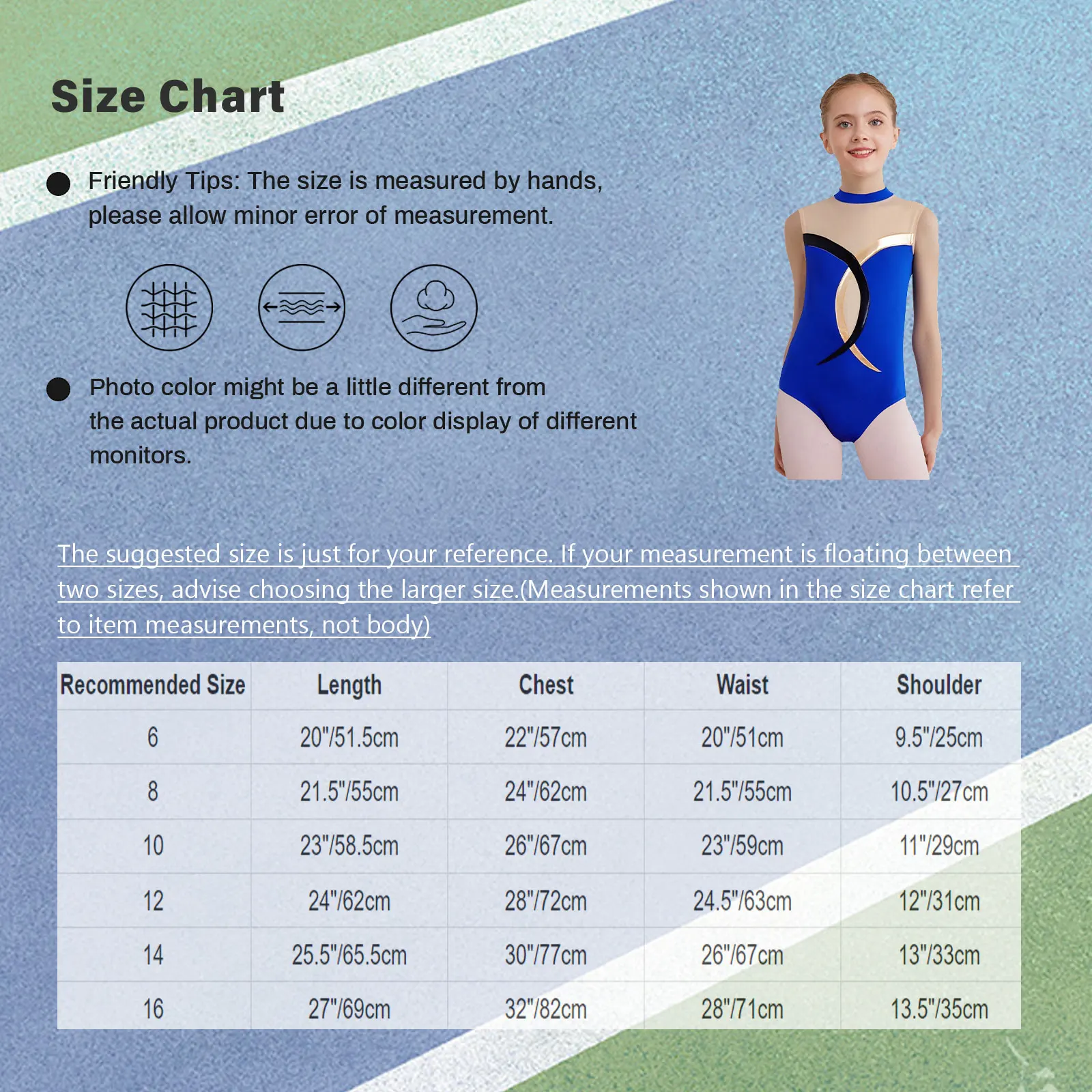 

Kids Girls Professional Ballet Dance Outfit Keyhole Back Mesh Patchwork Leotard with Shorts for Figure Skating Dance Performance
