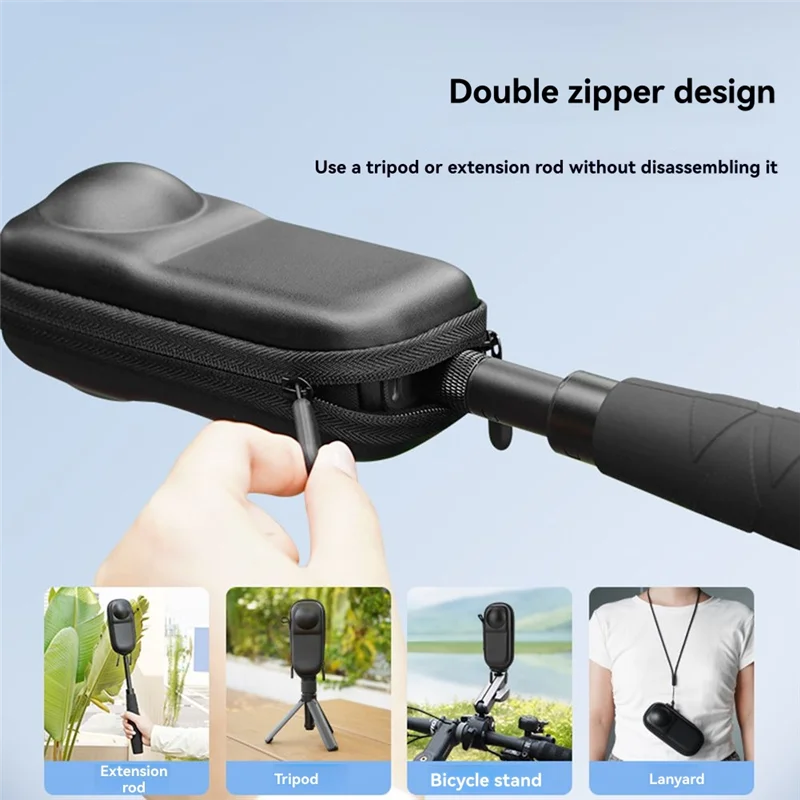 -RRKK для Insta360 X5, комплект аксессуаров для камеры, панорамная камера, мини-сумка, крышка объектива, комплект аксессуаров для камеры