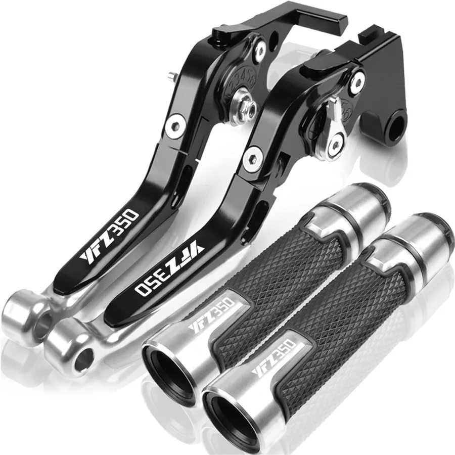 

Adjustable Folding Extendable CNC Brake Clutch Levers Handlebar Hand Grips for Yamaha YFZ350 Banshee 2002-2008 Motorcycle with