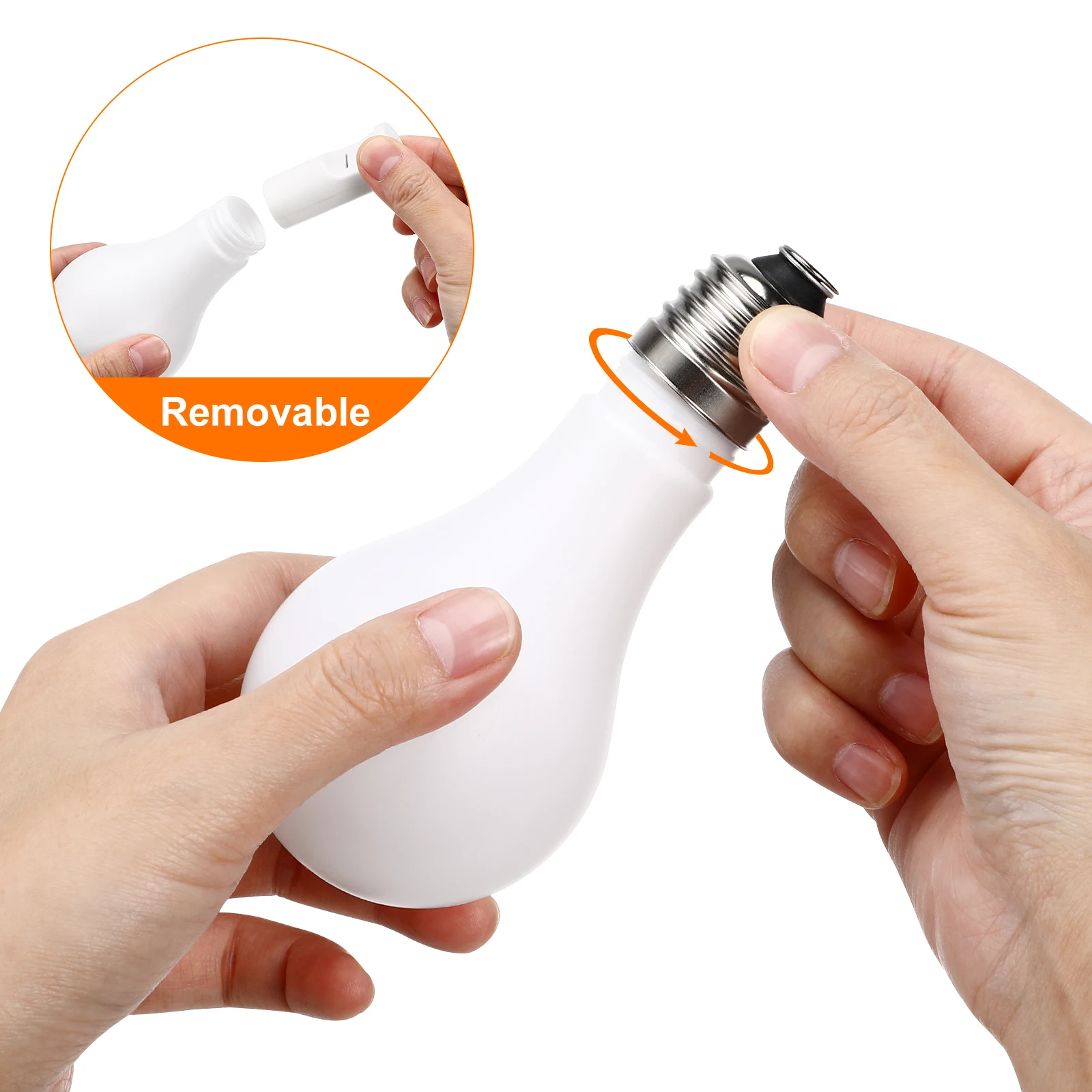 Żarówka Zabawka Sztuczka Rekwizyty na Imprezę Pokaz Sceniczny Niespodzianka Zabawa Włączanie Wyłączanie Zabawki Żarówka Lampa