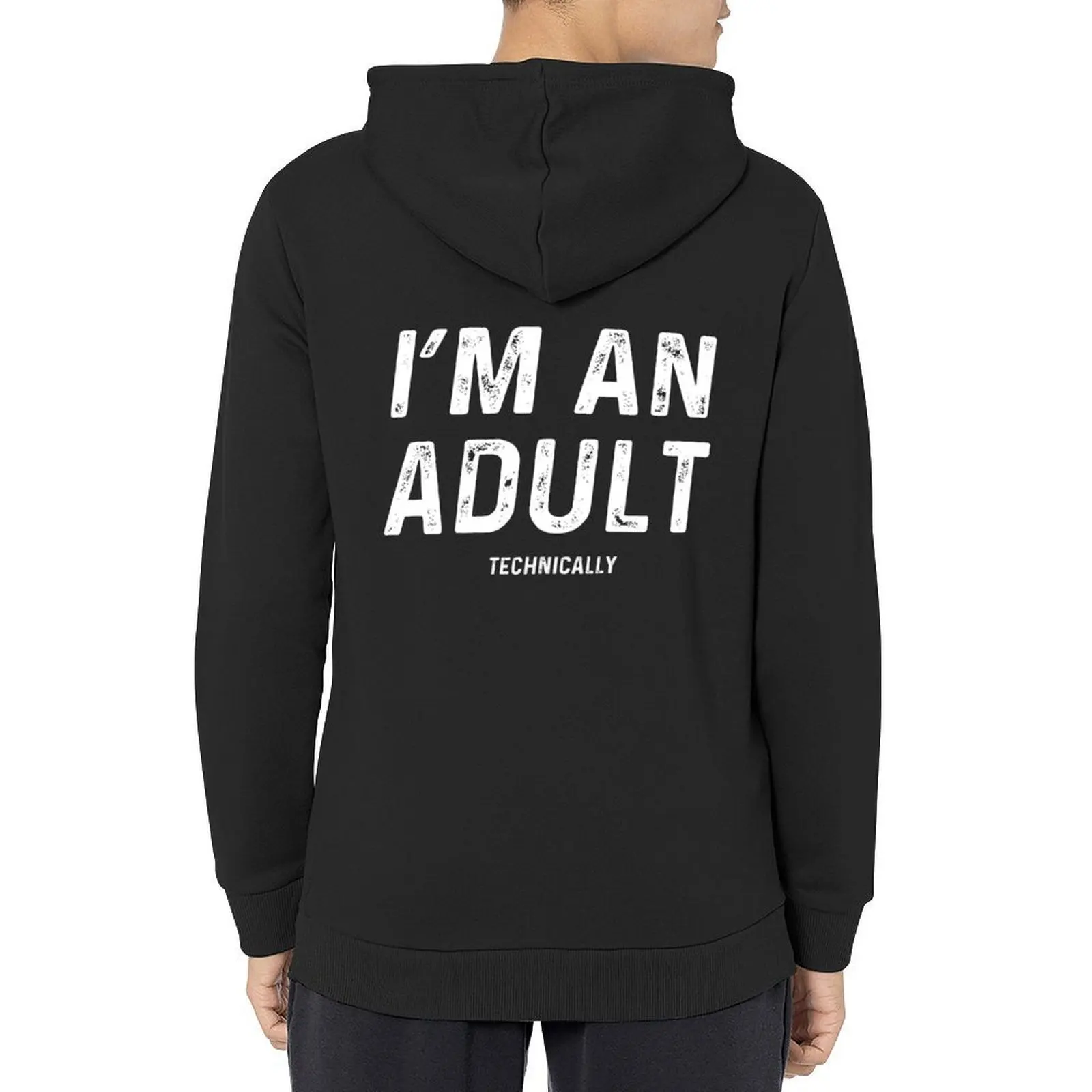 

Im An Adult Technically Hoodie autumn jacket men mens clothing men's autumn clothes autumn hoodies and sweatshirts new