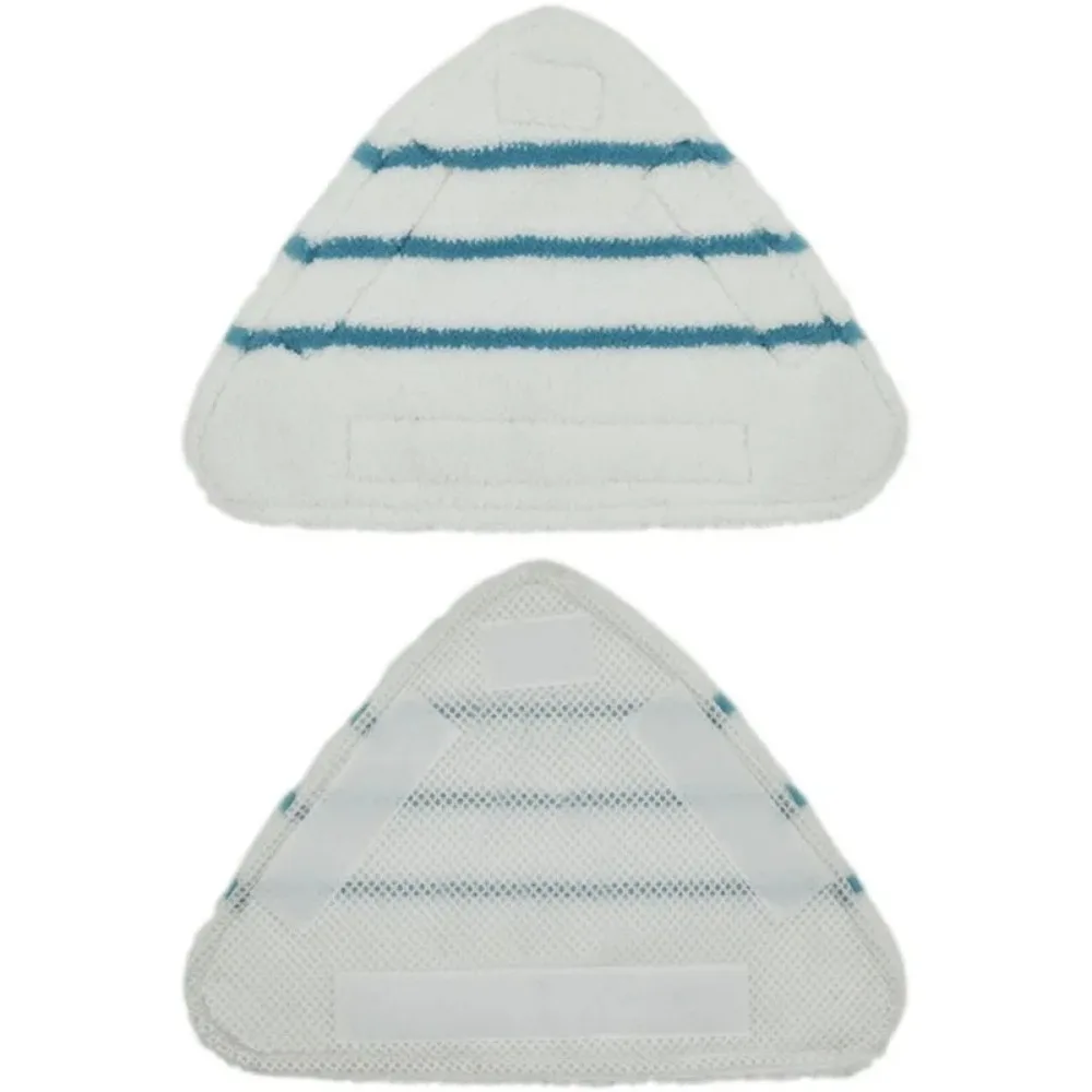 Steam Mop Replacement Pads Triangle Washable Cloth Cleaning Floor Microfiber Mop Head Pad Steam Mop Fittings 3Pcs