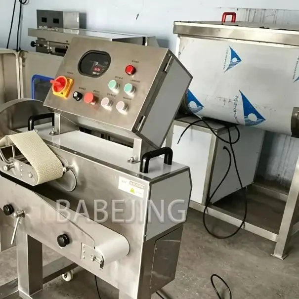 Industrial Fully Automatic Food Slicer Ham Curry Sausage Cutter for Kitchen Restaurant Commercial Use