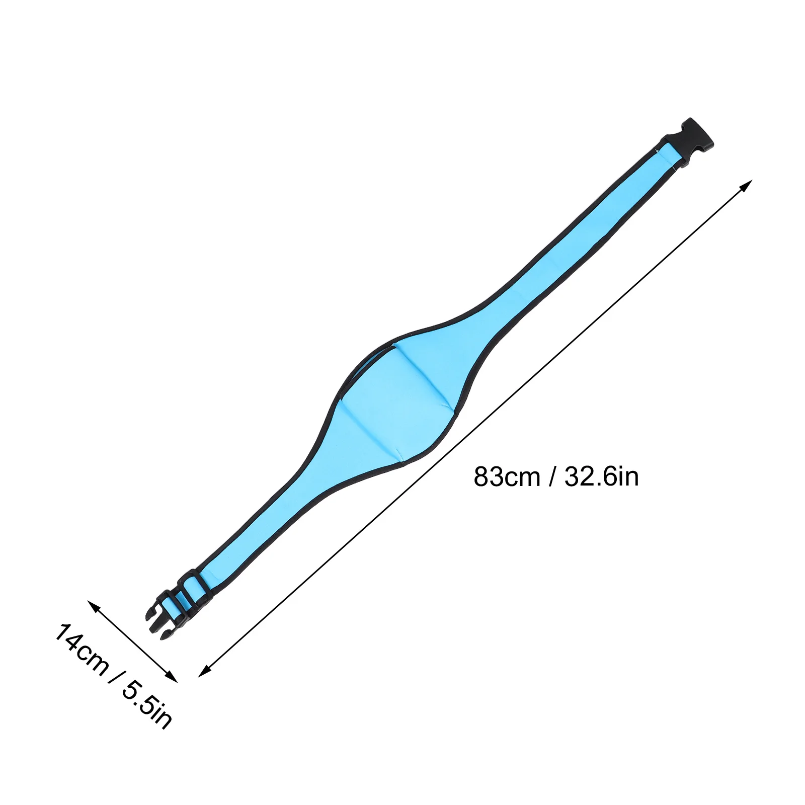 2Pcs Microphone Waist Belt Pouch Light Adjustable for Workout Instructors Fitness Teachers Mic Belt Wireless