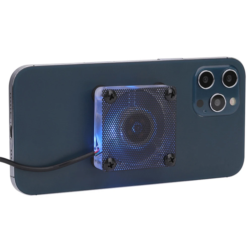 Cooling Fan Silent Ultra-thin for Cellphone Game Accessories 1.2m Length Cable USB Interface Air Cooled Radiator