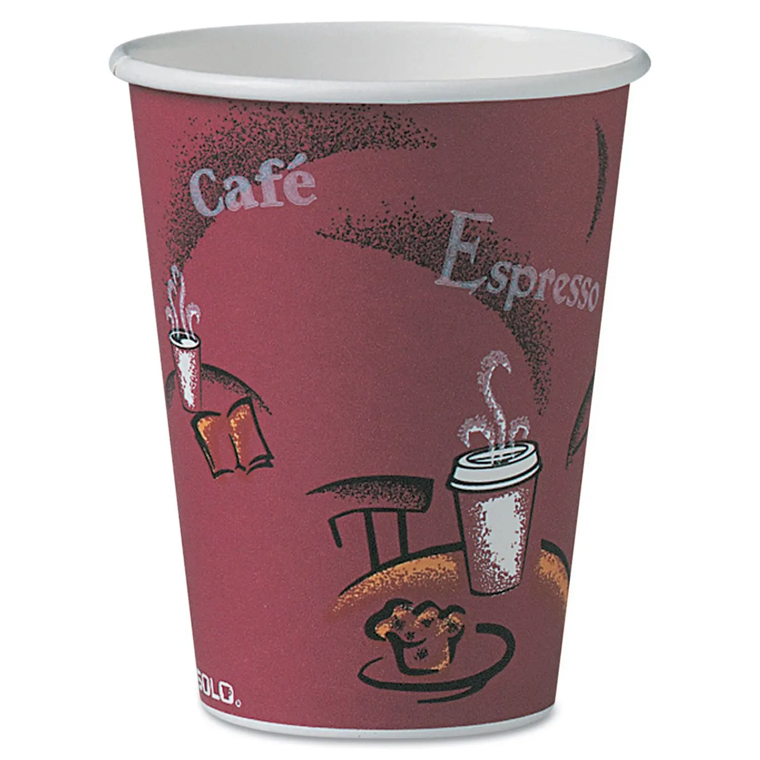

Бумажные стаканы для горячих напитков Bistro Design, 12 унций, 300 шт./коробка