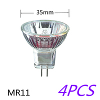 4PCS spotlight MR11 6V 5W MR11 6V 10W MR11 6V 20W MR11 12V 10W MR11 12V 20W MR11 12V 35W MR11 220V 20W MR11 220V 35W 220V 50W