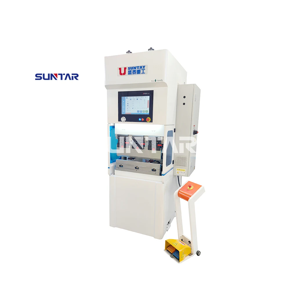 Small Mini SUNTAY CNC Full Electric Servo Motor Press Brake For Fully Automatic Metal Sheet Bending And Folding Hine