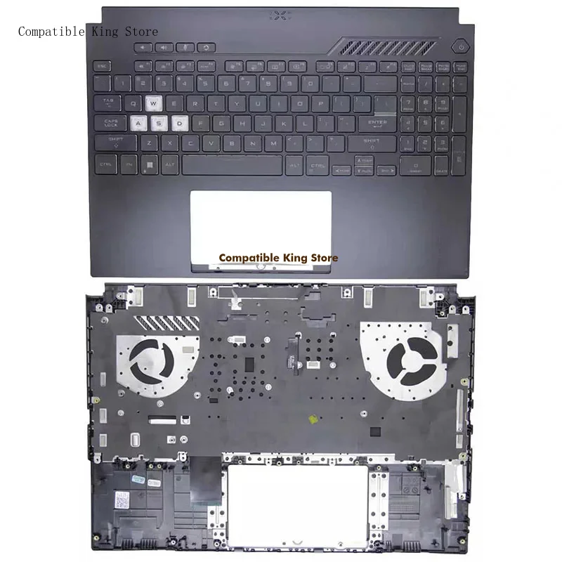 Palmrest Upper Case With US Backlight Backlit Layout Keyboard For Asus FA507 FA507R FX607 FX507 F15 A15 F17 A17 FX507Z FX707 FX5