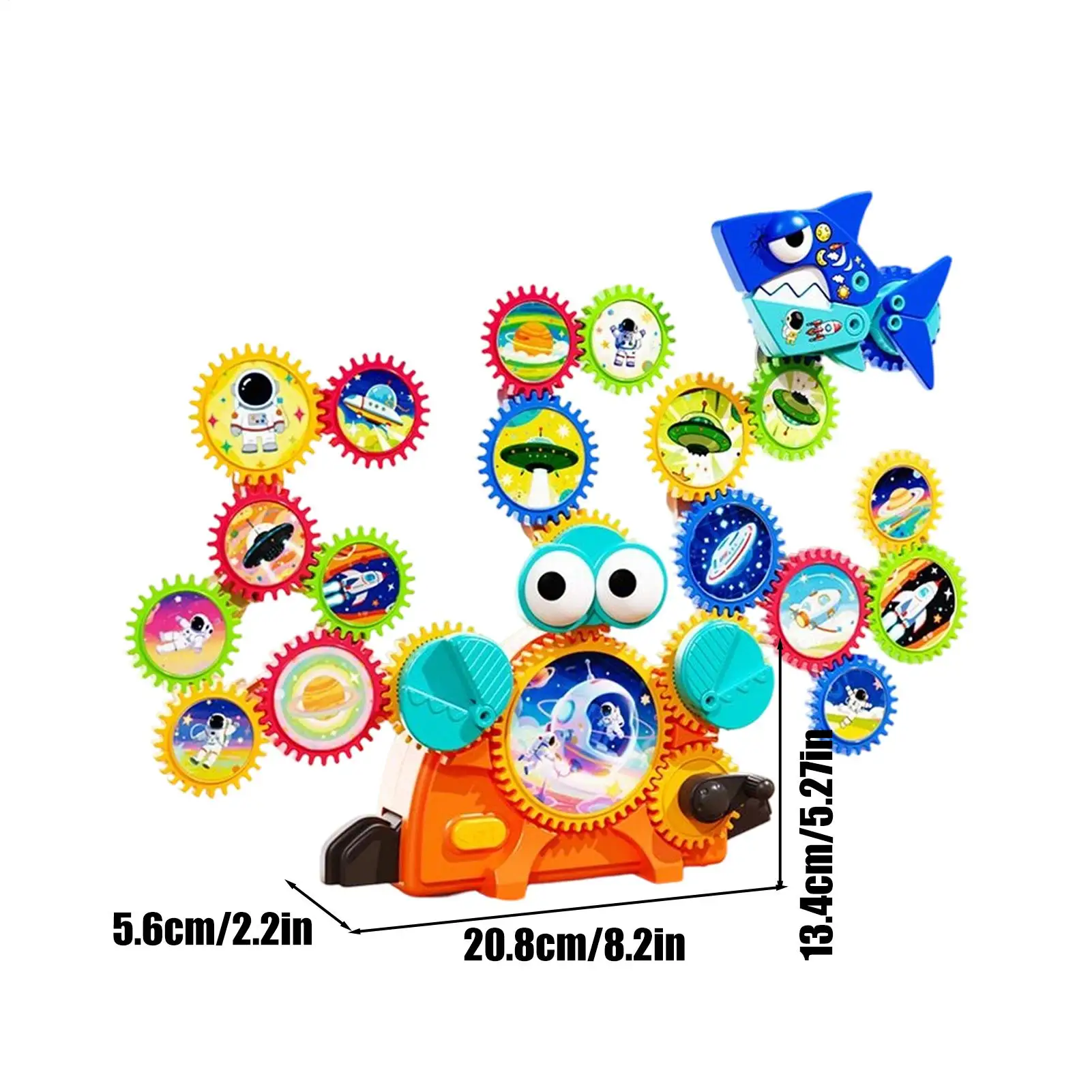 Gear Toys Educational Activities STEM Building Blocks Toys For Boys Kids Birthday Party Home Preschool School Travel Beach