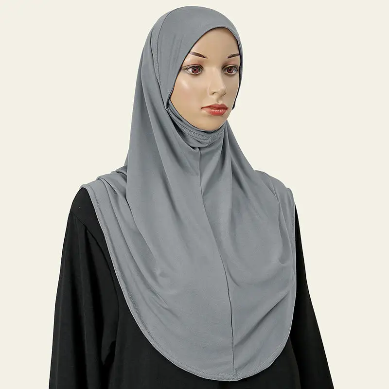

Muslim Islamic Jersey Modal Hijab Scarf Instant Hijabs Headscarfs For Women Long Scarves Head Wrap Shawl Bonnet Hijabe Femme