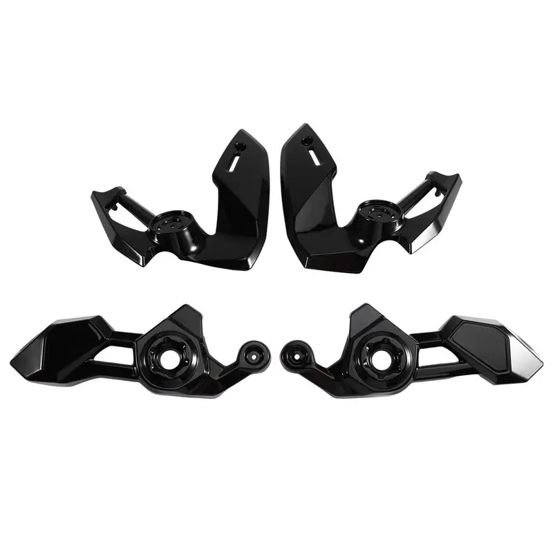 ABXN-Motorcycle Engine Front Side Trim Frame Body Cover Panel Shell Fairing For KAWASAKI Z900 Z-900 Z900 SE 25- Glossy Black