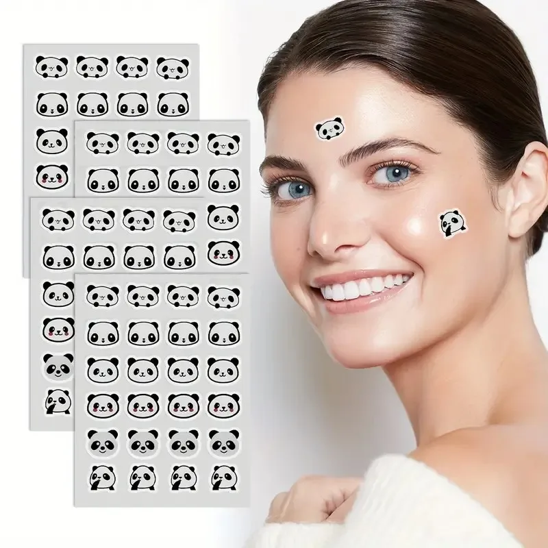 24pcs Cartoon acne patch, cute cat-shaped facial concealer acne patch, safe, non-toxic.
