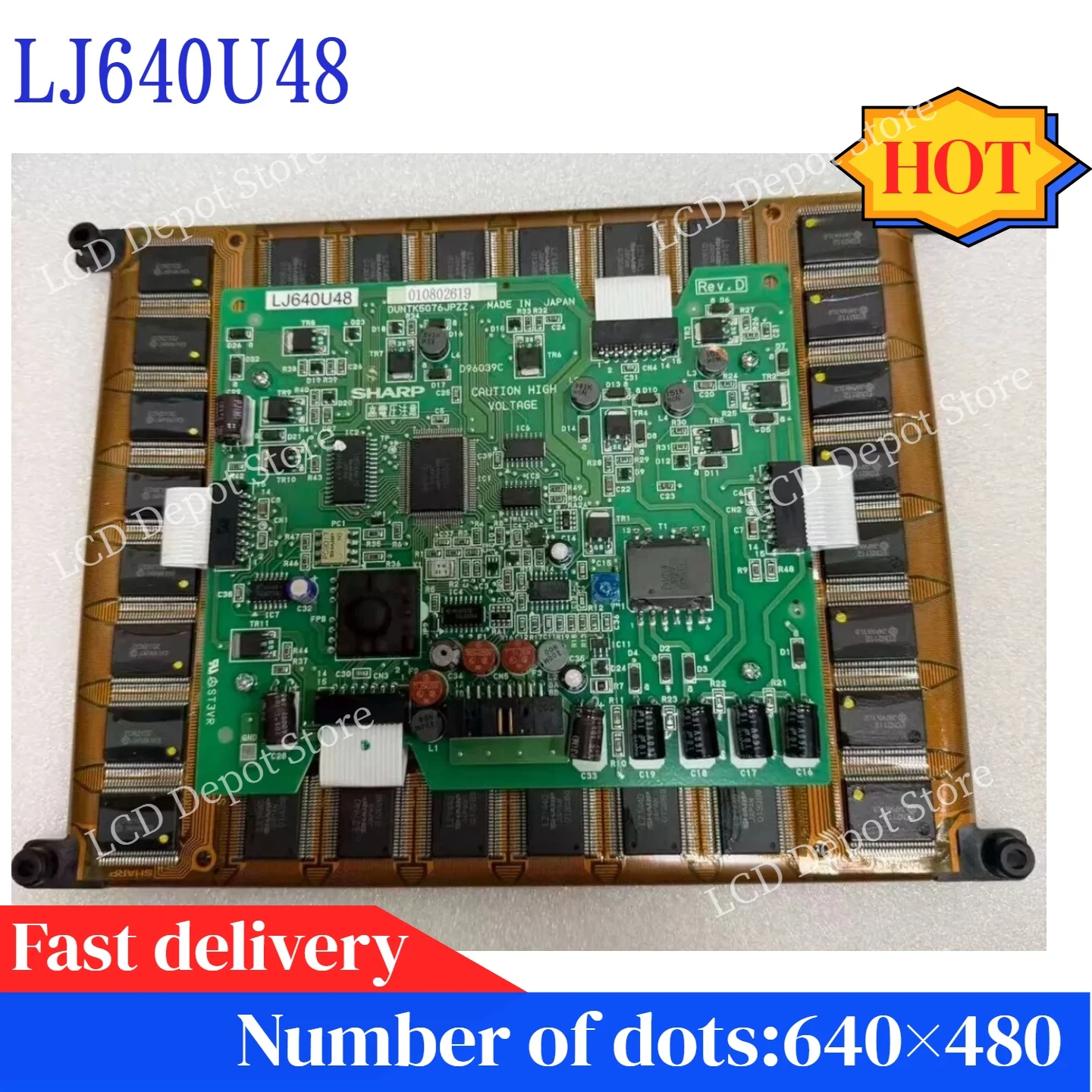 . 8.2-inch plasma screen LJ640U48 original industrial grade LCD display module