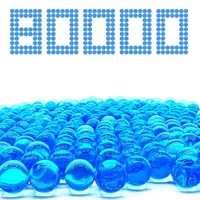7-8mm Water-Based Gel Ball Blaster Refill Splat Orby Rounds for Gel Ball Blaster Toy Gun Ages 14 & up