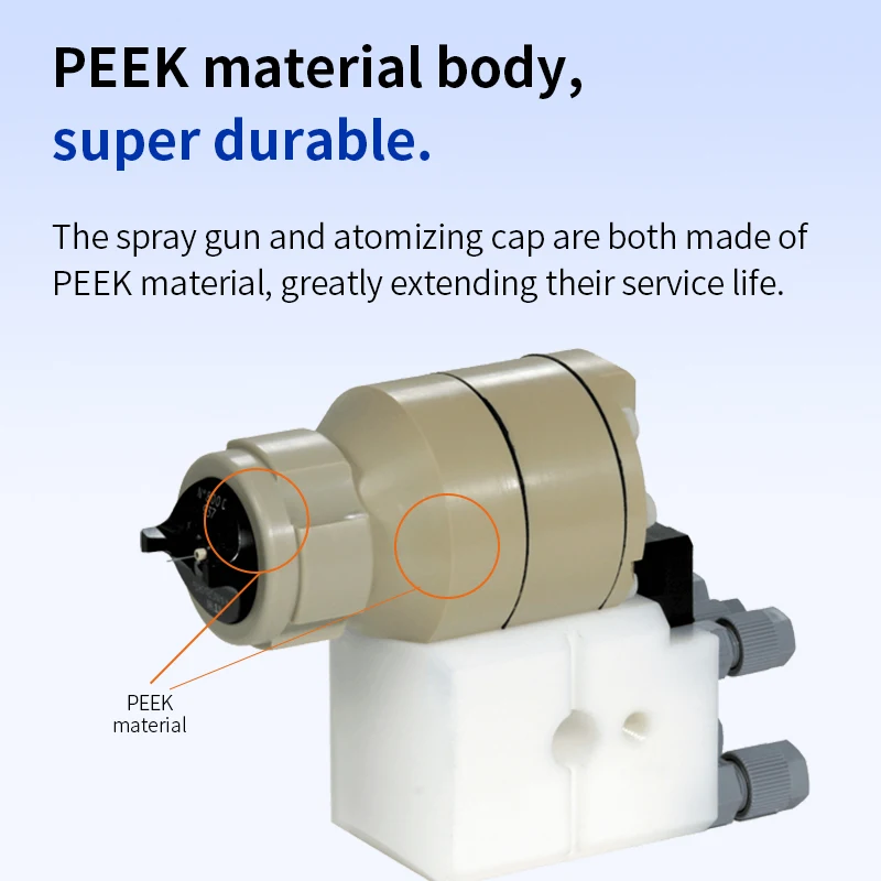 Water-based oil paint air small fixed reciprocating machine robot automatic electrostatic spray gun