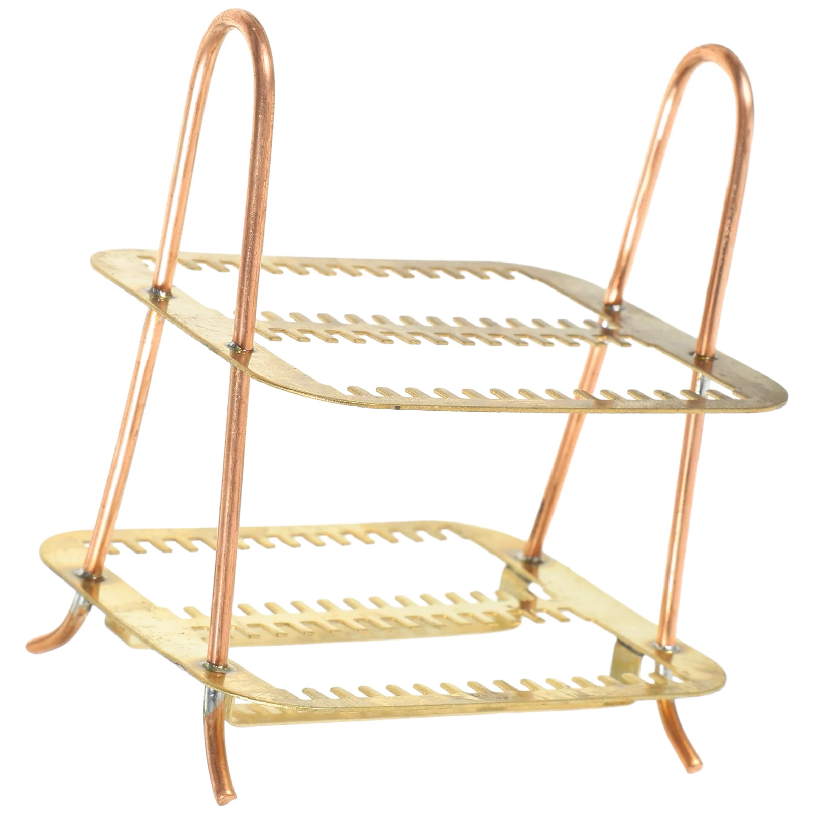 شرائح المجهر تلطيخ الرف المعدني حامل تخزين الشريحة للمختبر للاستخدام في مدرسة البحث العلمي