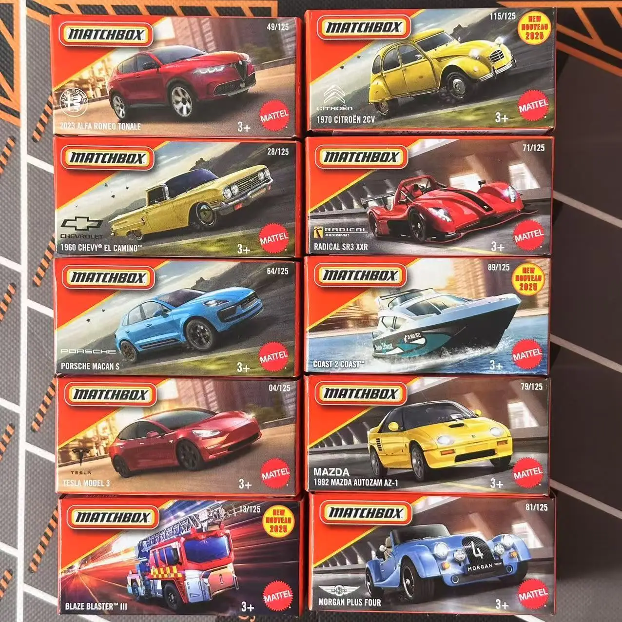 

New Hot In Stock Original Matchbox Car City Hero Transportation Series Toy Vehicles Alloy Model Wheel Sports Car Collection Toys