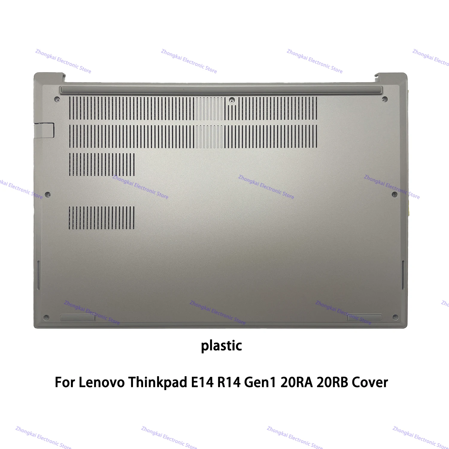 Imagem -05 - Traseiro do Lcd do Portátil Moldura Palmrest Tampa Baixa Inferior Ajuste para Lenovo Thinkpad E14 R14 Gen1 20ra 20rb Am1d3000900 Novo Original Case