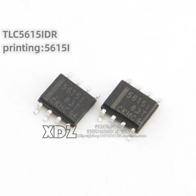 5pcs/lot TLC5615IDR TLC5615I Silk screen printing 5615I SOP-8 package Original genuine Digital to Analog Converter Chip