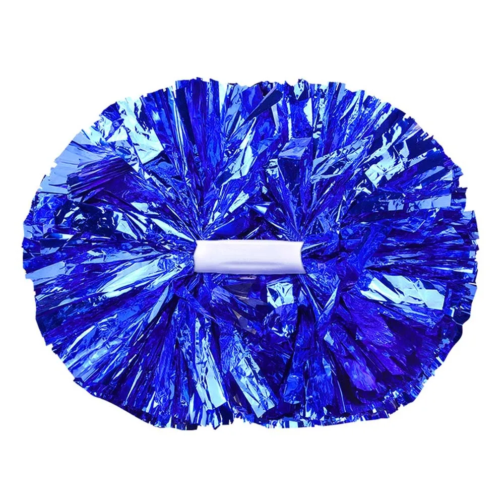 

Holding 30cm*37cm Flower Ball Multicolors Colorful Cheerleading Pom Poms Come On Props PET Cheerleader Pom Poms Dance