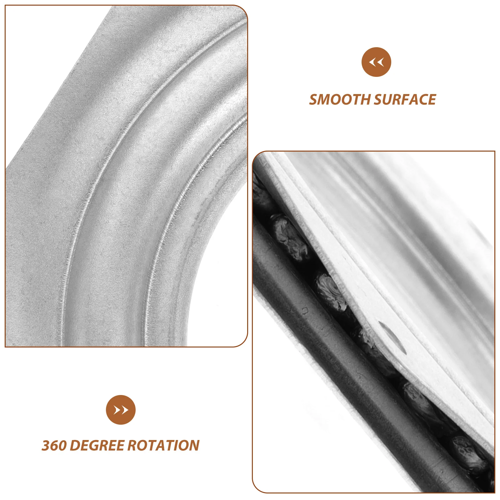 

Mini 94mm Diameter Galvanized Steel Swivel Plate for Bar Stool Sofa Display Stand Furniture Seat Mechanism Rotating Tray Easy
