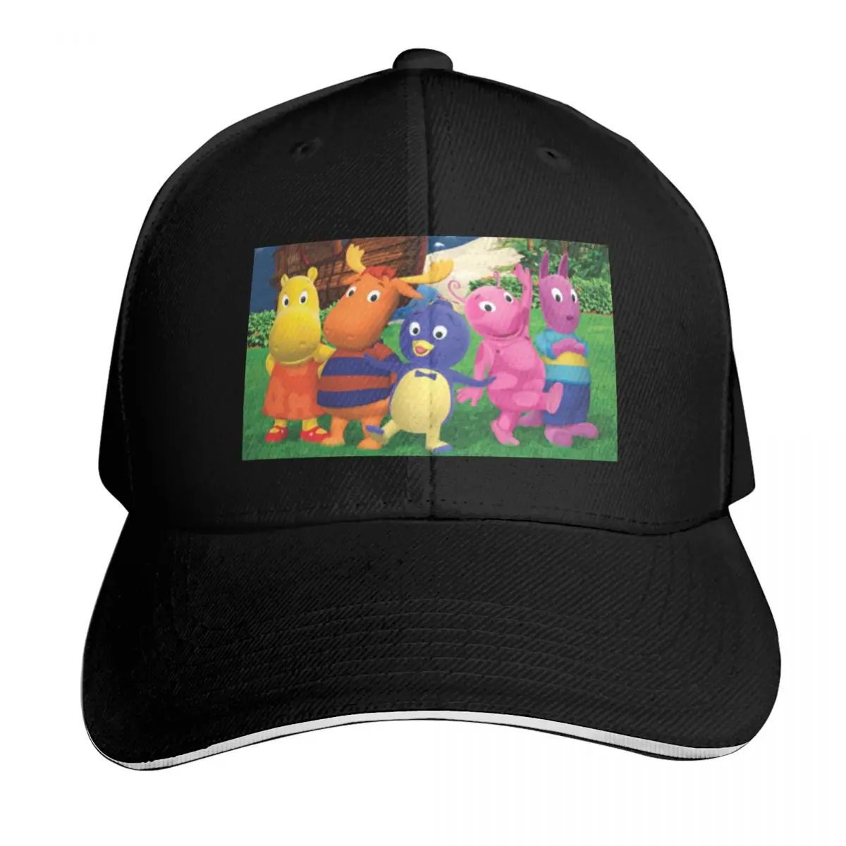 Backyardigans Pablo Tyrone Tasha Austin Uniqua Baseball Cap Men Women Casual Summer Sport Sun Cap